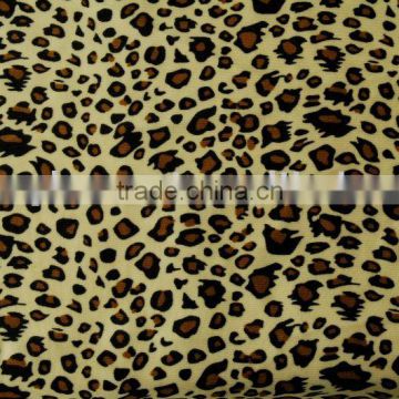 printed suede fabric