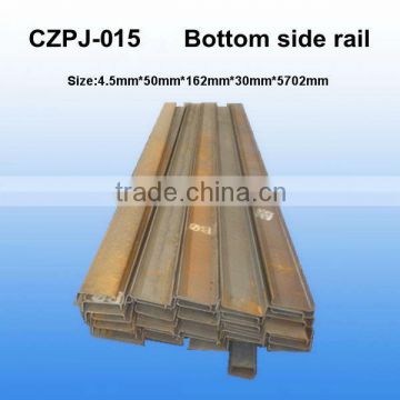 CZPJ-015 stock on sale container bottom side rail without fork hole