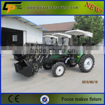 top quality 40hp 4x4wd mini tractor made in china