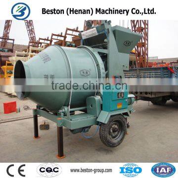 High efficiency reversible largest concrete mixer driven by electric or diesel engine