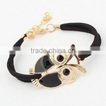 Fashion personality vintaged owl bracelet jewelry wholesale