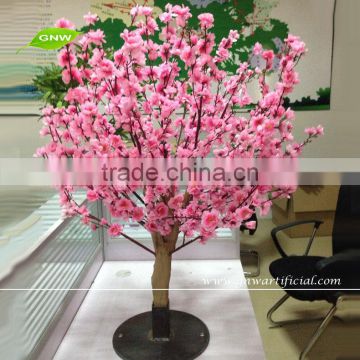 BLS068 GNW wood trunk decorative cherry tree for wedding table tree centerpieces