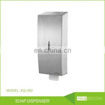 Stainless steel wash sanitizer dispensers liquid soap dispensers,wall mounted manual hand soap container