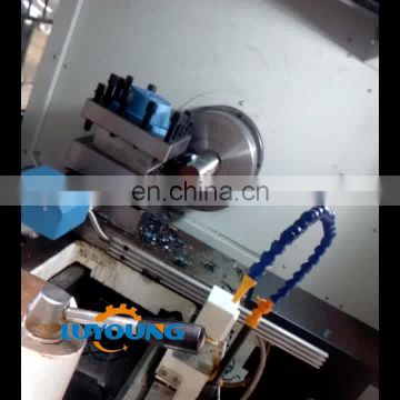 CK6150 Used metal CNC lathe machine for sale with bar feeder
