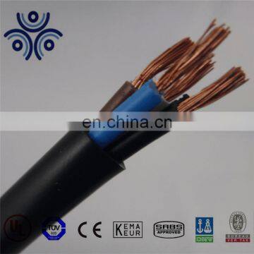 Alibaba hot sale factory price rubber insulated and sheath submersible pump cable