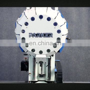 aluminum profile double head three axis machining center with cnc control