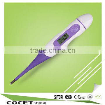 COCET Electronic Digital Thermometer with waterproof flexible instant reading optional