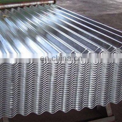 China Manufacture Corrugated Tin Sheet Galvanized Steel Metal Standard Sheet Size Sheet Corrugated Roofing