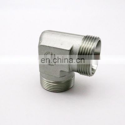 NPT JIC Hydraulic Travel Adapter Hydraulic Elbow Hardware Carbon Steel Fitting Couplings