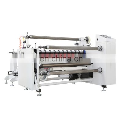 Jumbo Roll Plastic Paper Film Cloth Fabric Slitting Rewinding Machine 1600mm