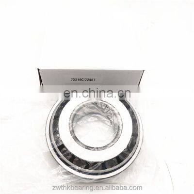 Inch size tapered roller bearing 72218C/487 high precision auto differential bearing 72218C/72487 bearing