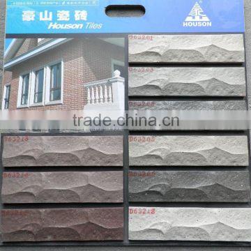 Quality 60x240mm houson split outer wall tile