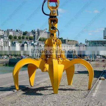 Hot sale excavator grab bucket for bridge crane