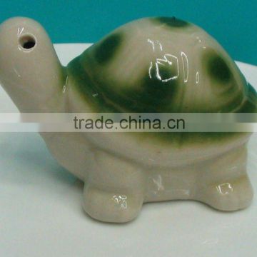 Factory unique ceramic cruet set tortoise shaped salt and pepper shaker