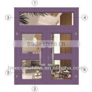 6063 t5 aluminum extruded profiles for Beautiful frame of Sliding Window and Door