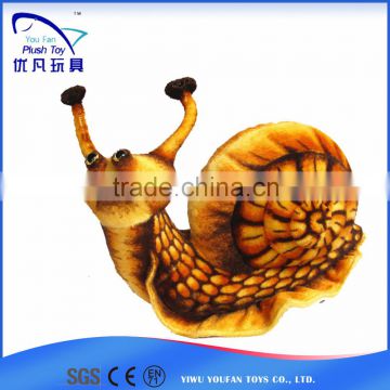 Yiwu China soft toys factory wholesale kids stuffed animal plush snail