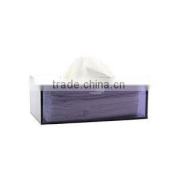acrylic facial tissue holder box QCY-TB-10