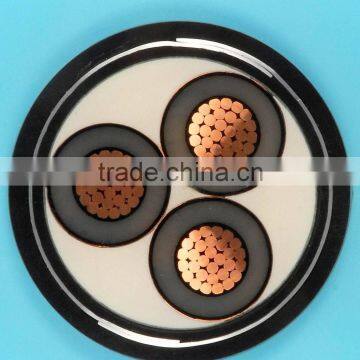 High voltage HV STEEL TAPE ARMORED CABLE 26/35kV COPPER CONDUCTOR XLPE INSULATED STEEL TAPE ARMORED CABLE