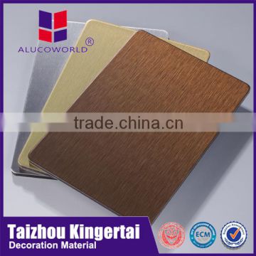 Alucoworld highest fire rated panel for building exterior wall panels