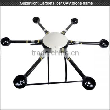 High Performance 130cm carbon fiber uav drone frame / 2.8kg carbon drone frame with detachable arms