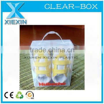 small crystal pp children handle shoe box