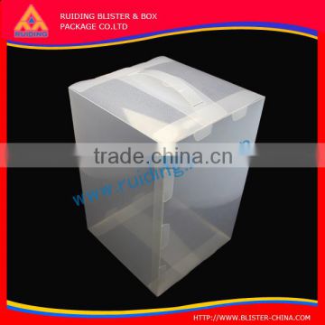 Ruiding New customized clear pvc printed skincare packaging box
