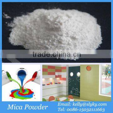 High Whiteness Dry Mica Powder Muscovite White Mica Powder