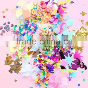 Custom Shape Dissolving Party Confetti Paper