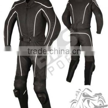 Best quality hot design cheap leather motorbike suit