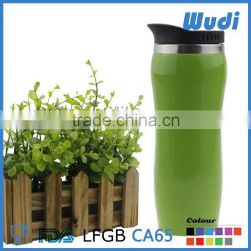 14oz double wall tumbler with s shape CM205