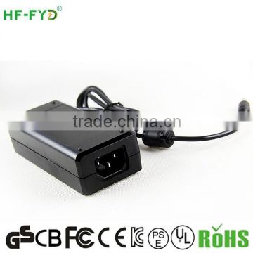 HF-FYD FY1205000 60W switching power supply power adapter desktop adapter with UL,CE,FCC,GS certificates