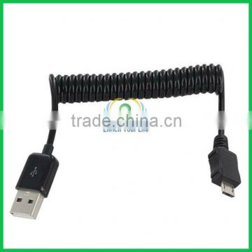USB 2.0 data cable/spring cable