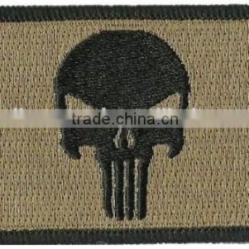 tactical hook and loop back embroidery patch,airsoft patch,custom made patch in stock