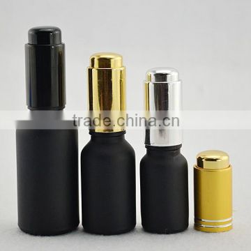 black 50ml glass bottle carbon fiber 30ml hdpe aluminum foil tube