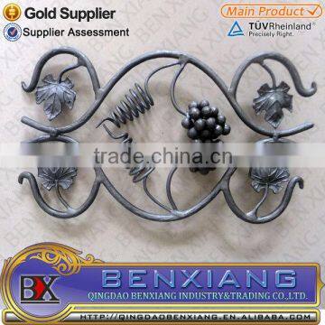 ornamental wrought iron rosettes used on stairing,gate etc.