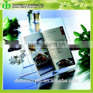 DDQ-Q015 Trade Assurance Cheap Acrylic Cooking Book Holder