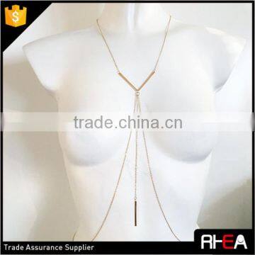 Spiker Drop Pendant Body Chain