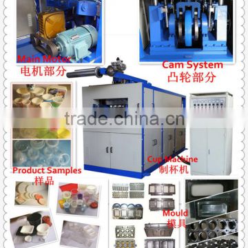 Plastic Cup Thermoforming Machine, full automatic machine