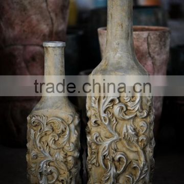 H346 Chaozhou SANTAI shabby chic big vase large vases