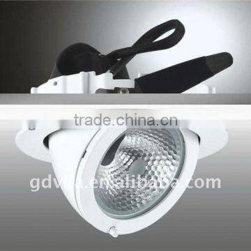 Recessed Metal Halide Spot Light for Energy Saving G12,more conducive to commercial lighting