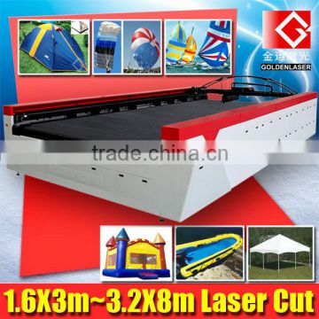 Large Area Laser Cutting Machine for Industrial Fabric