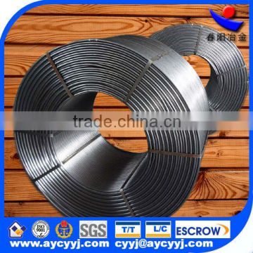 export SiCa/CaFe/SiAl alloy cored wire from Asia