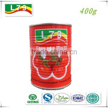 400g double concentrated canned tomato paste