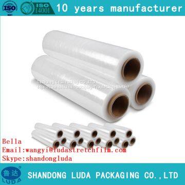 Factory direct sale width 50mm transparent pallet stretch wrap film roll