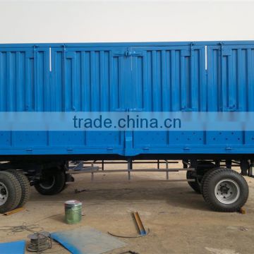 Leader Factory on Line tandem box trailers/ dump container trailer