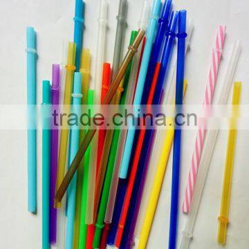 Drinking straw colorful choice for bottle