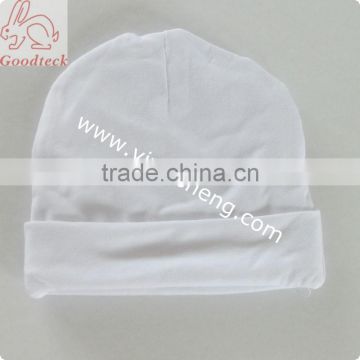 Wholesale hot sale winter Cotton baby hat,white cotton baby caps