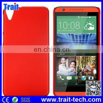 Hot selling Rubberized Coated PC Hard Back Cover Case for HTC Desire 820 D820u (Red)
