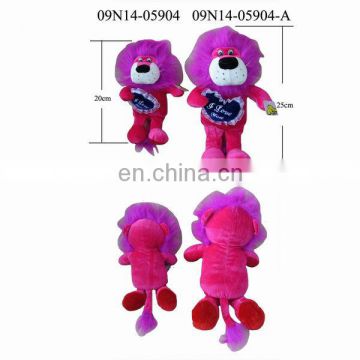 Custom Faux Fur Plush Lion Toys High Quality Stuffed Toys