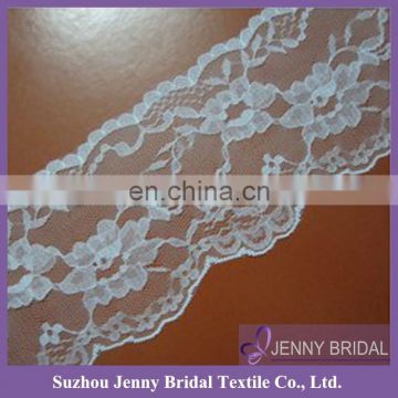 #297 wholesale garment accessories embroidery design white lace ribbon